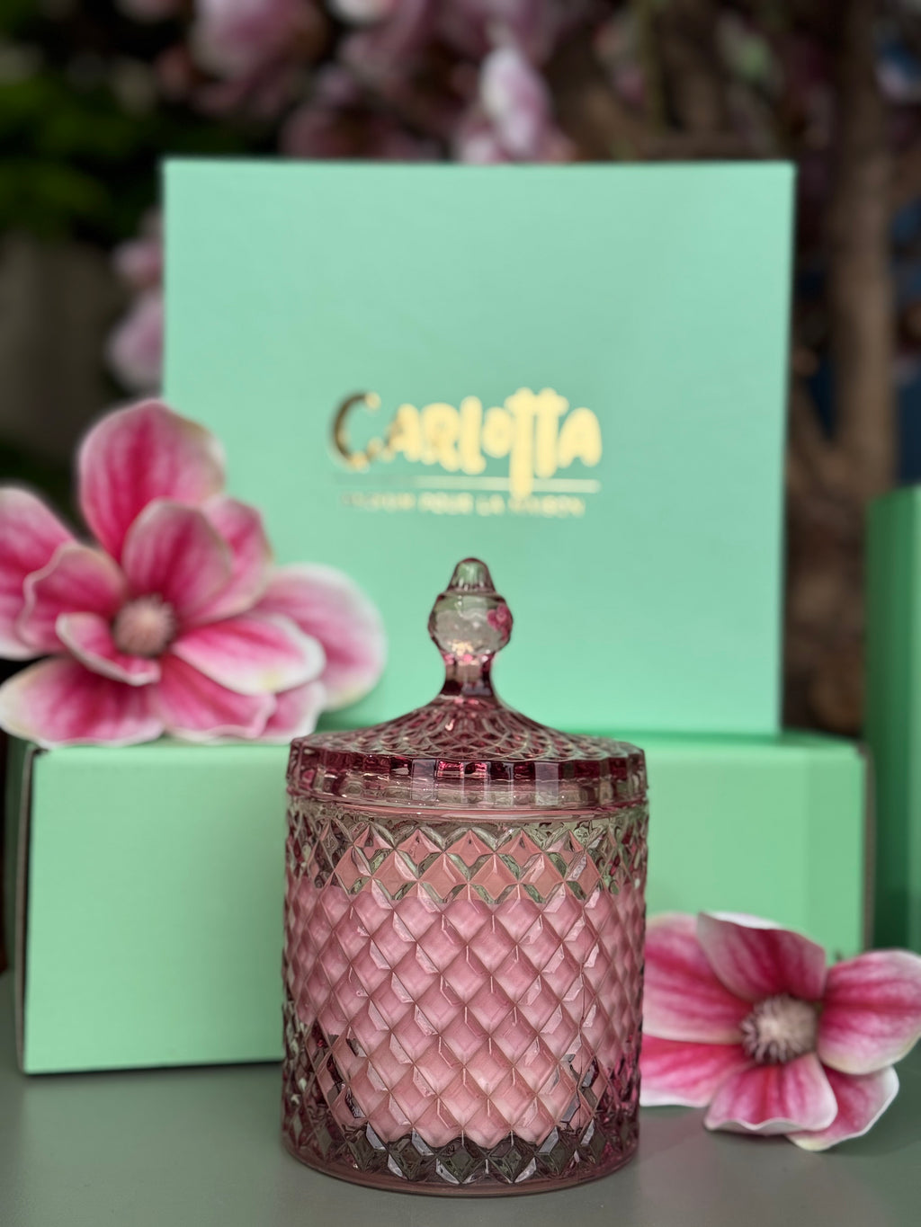 Vela em Bomboneira - Rosa Dourado