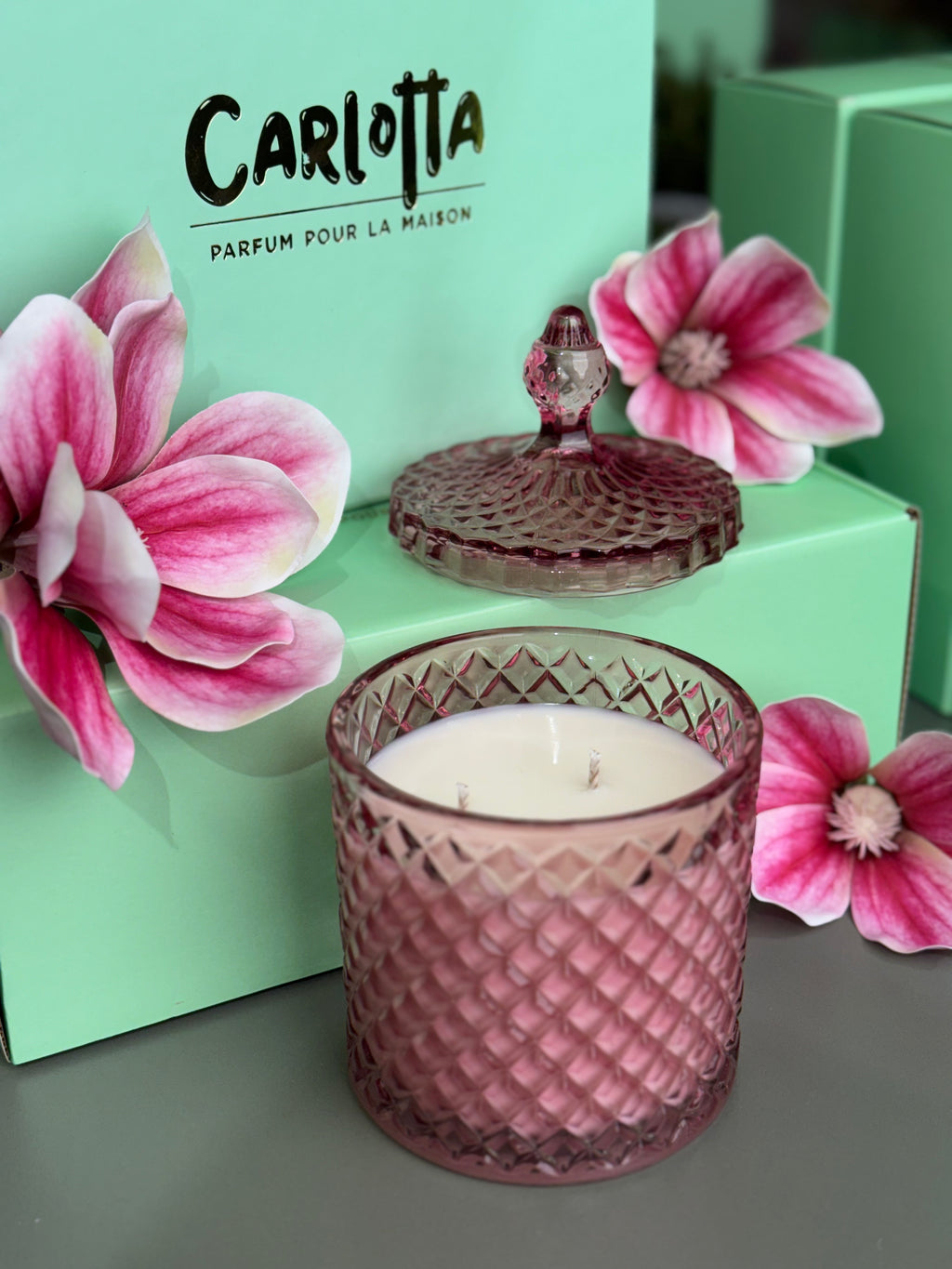 Vela em Bomboneira - Rosa Dourado