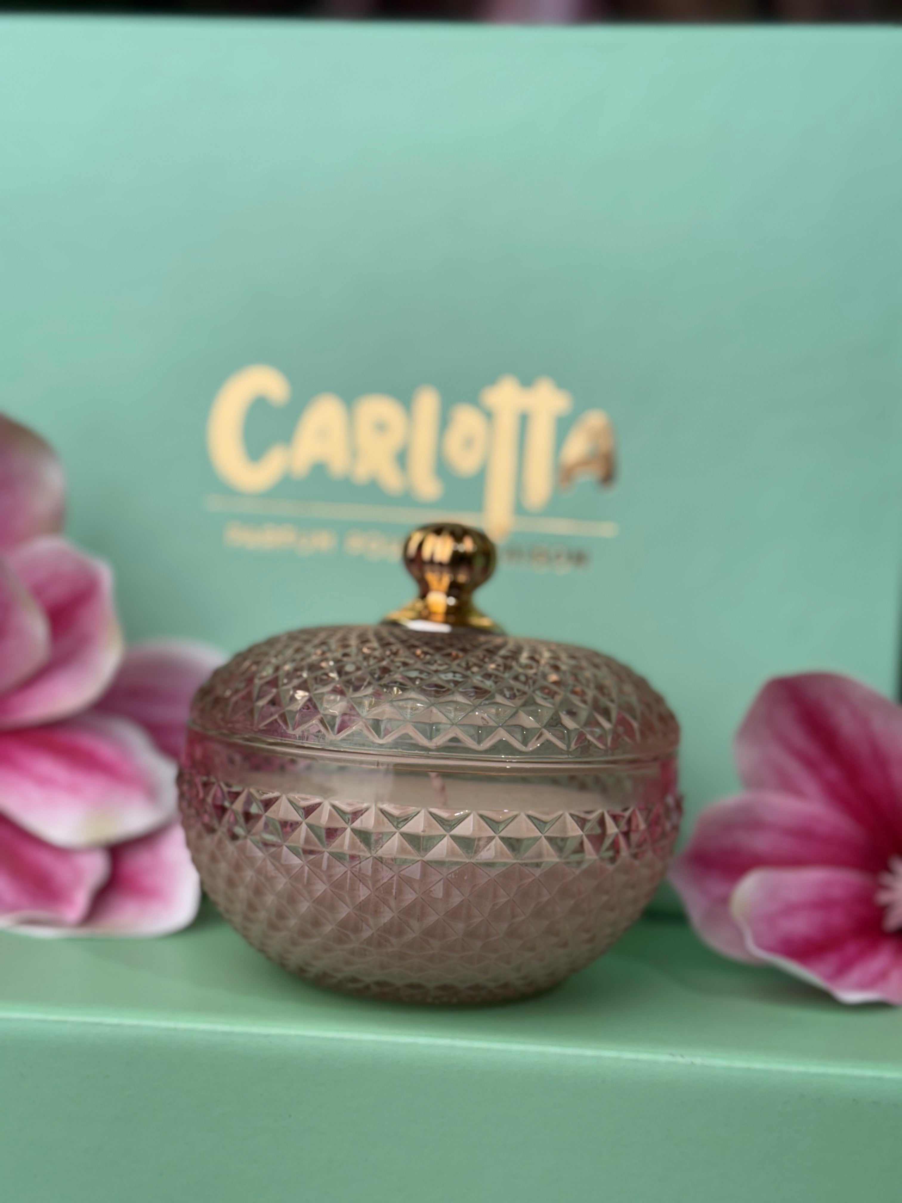 Vela em pote de vidro "Rond" - Bronze