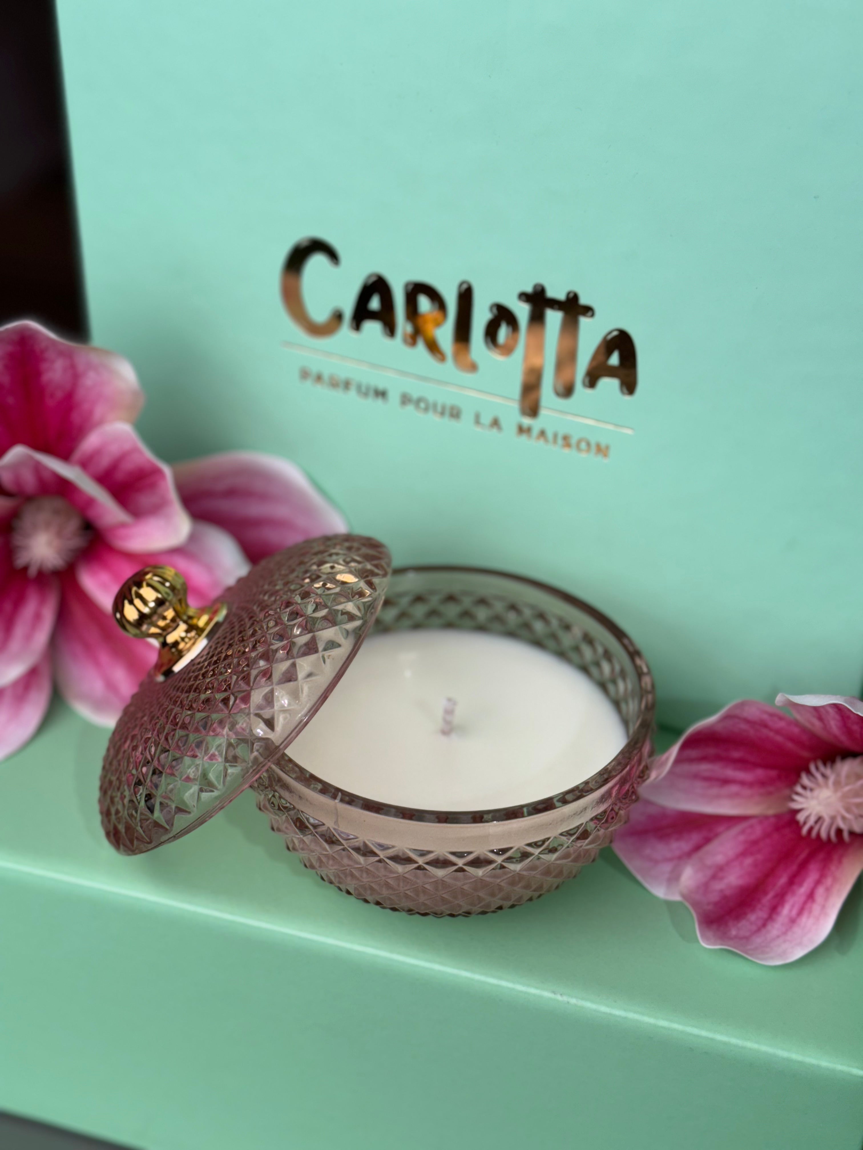 Vela em pote de vidro "Rond" - Bronze