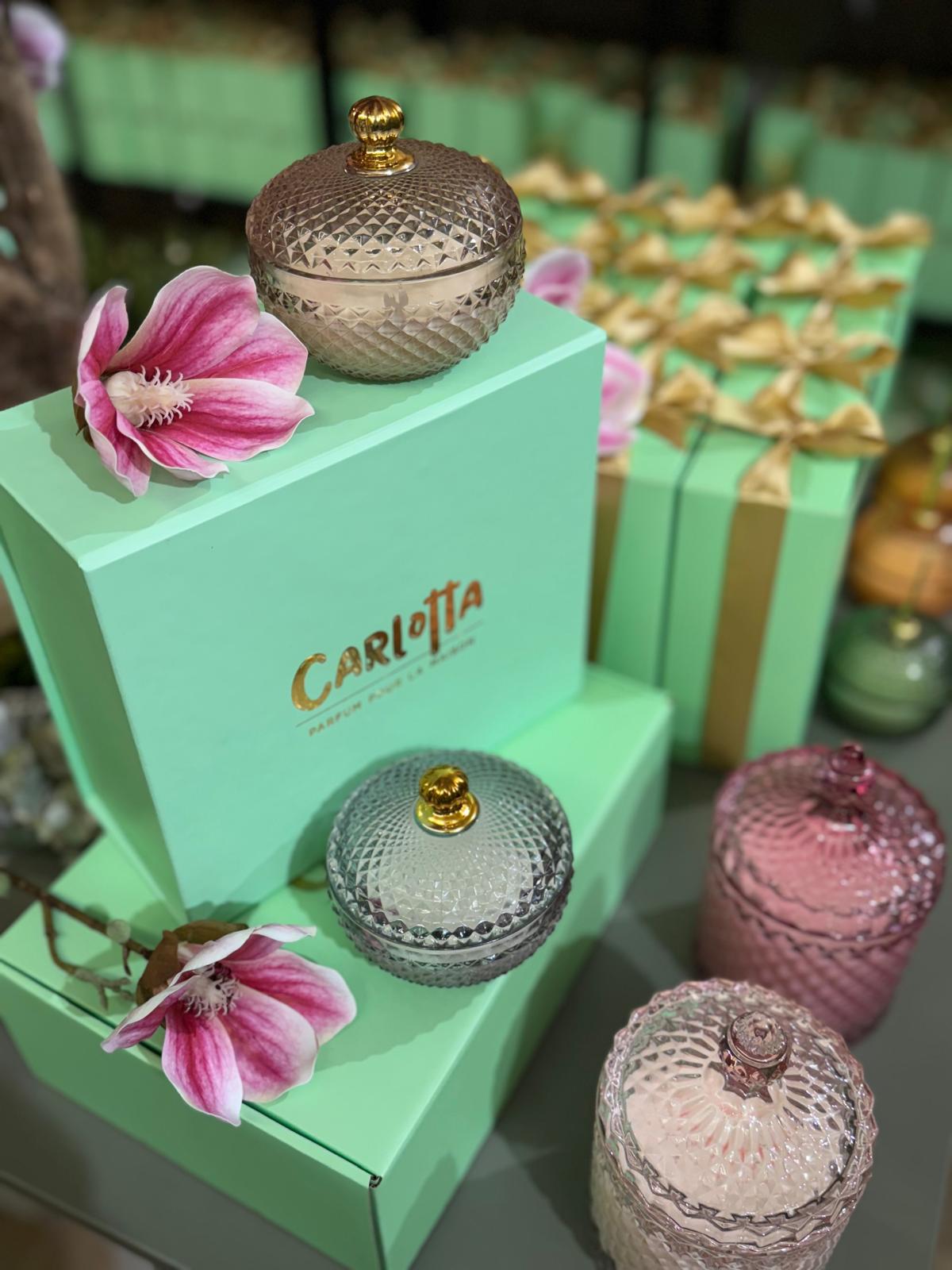 Pote de Vidro "Belle" - Rosa