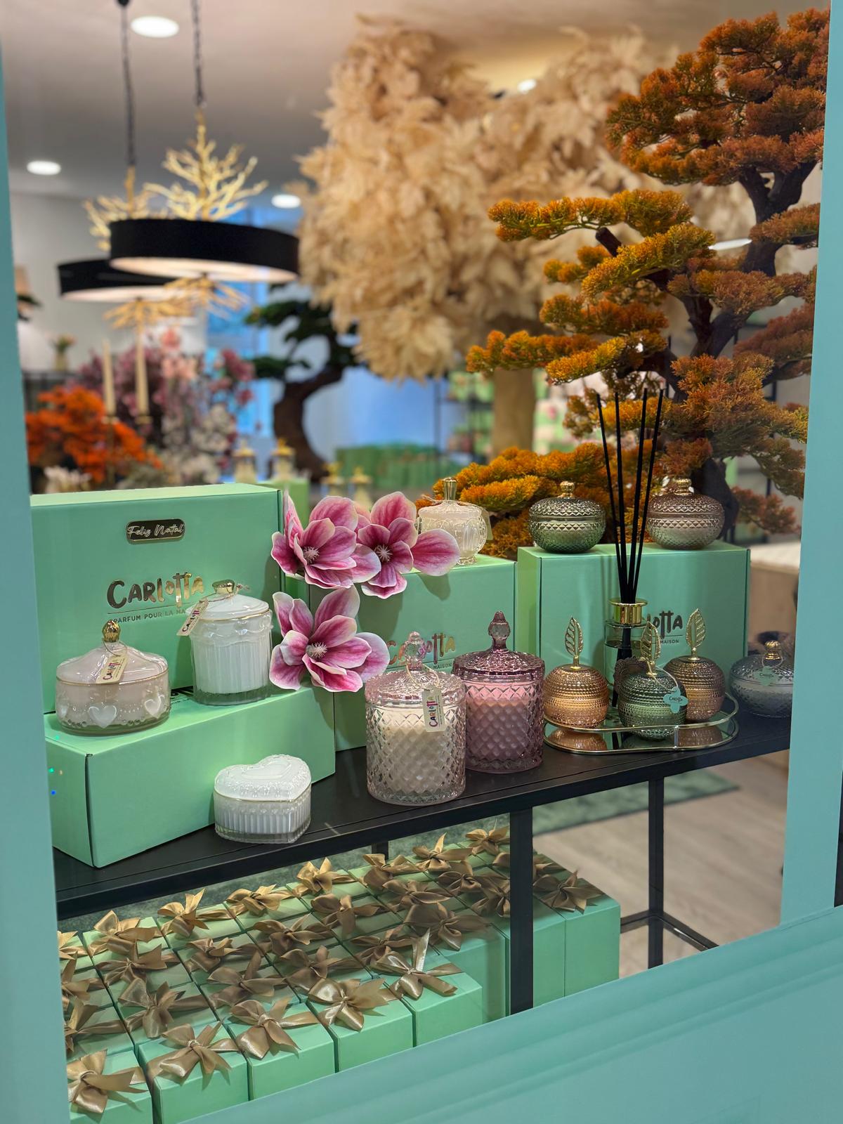 Vela em pote de vidro "Douceur" - Branco