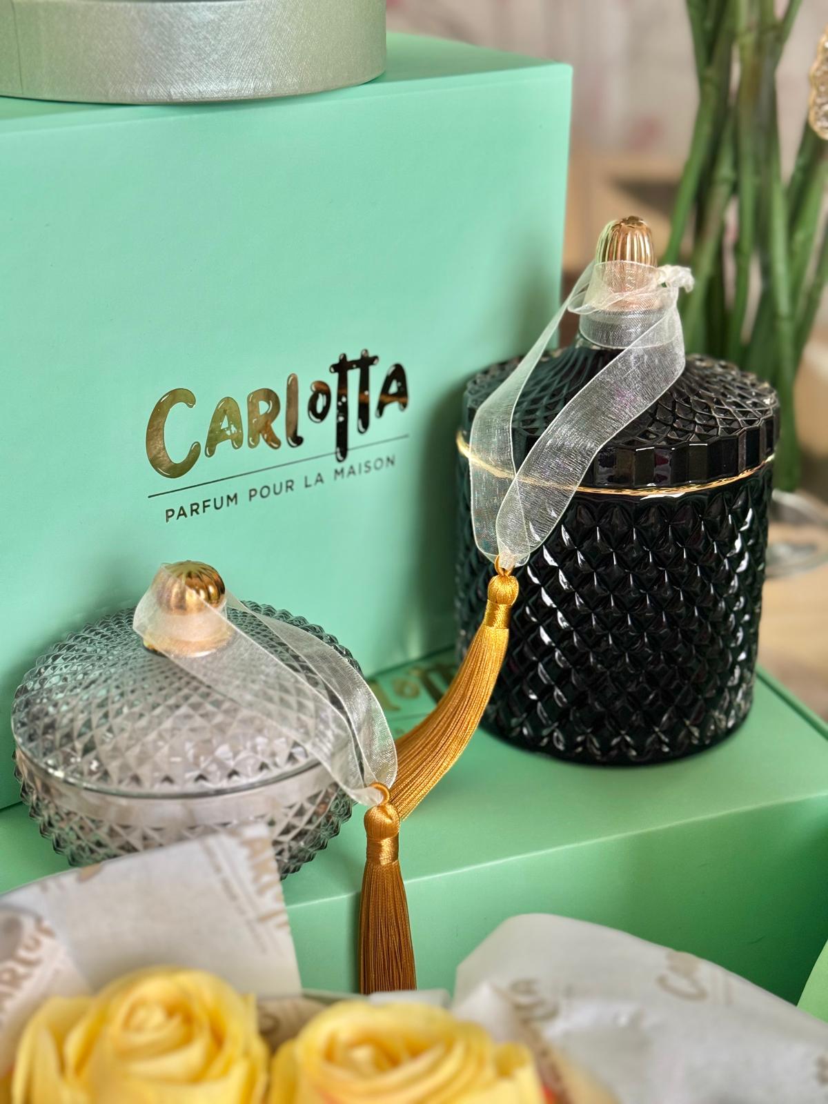 Vela em pote de vidro "rond" - Prata c/ Peónia (embalada em Caixa Premium)